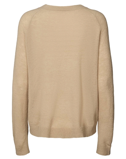 Rabens Saloner - Engel Airy Boxy Strik - Sand